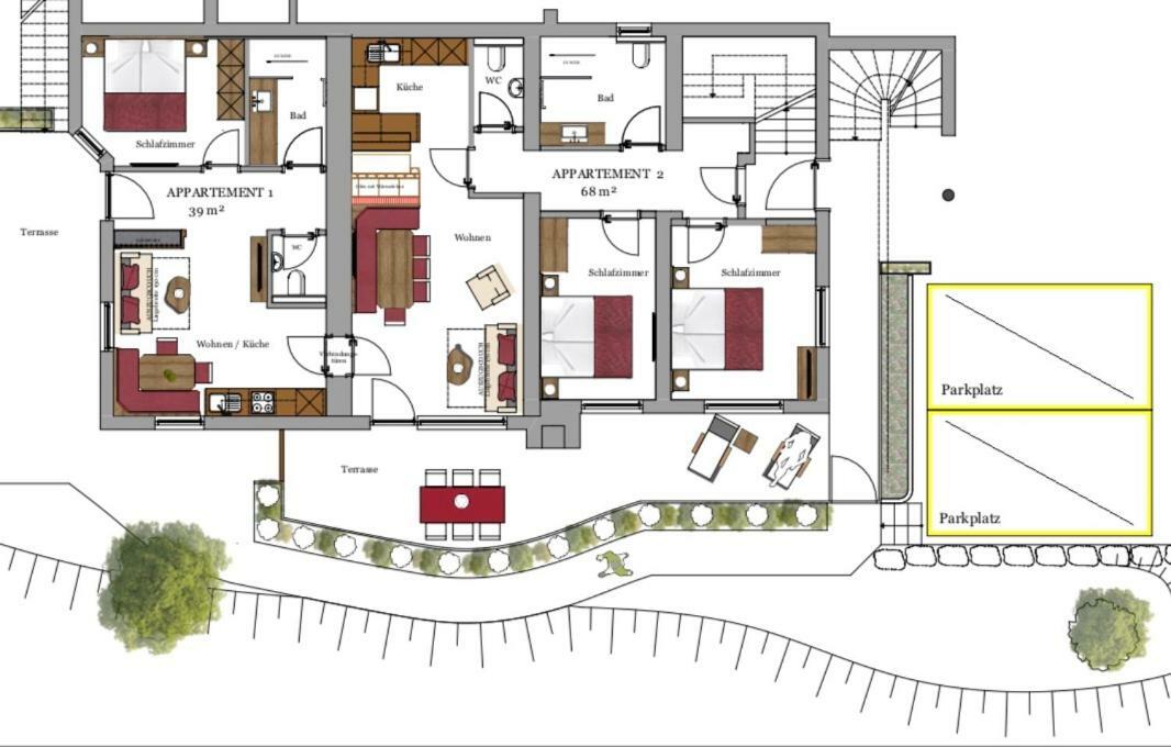 Appartements Rosengarten Söll Eksteriør bilde
